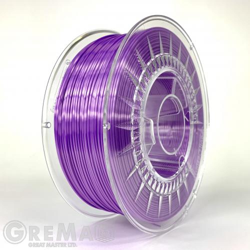 SILK Devil Design SILK filament 1.75 mm, 1 kg (2.0 lbs) - violet